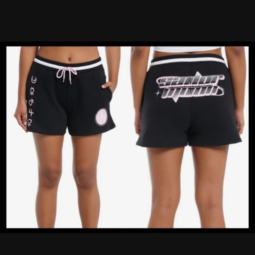 Hot Topic Sailor Moon Shorts Gothic Kawaii Nerd Fandom Anime